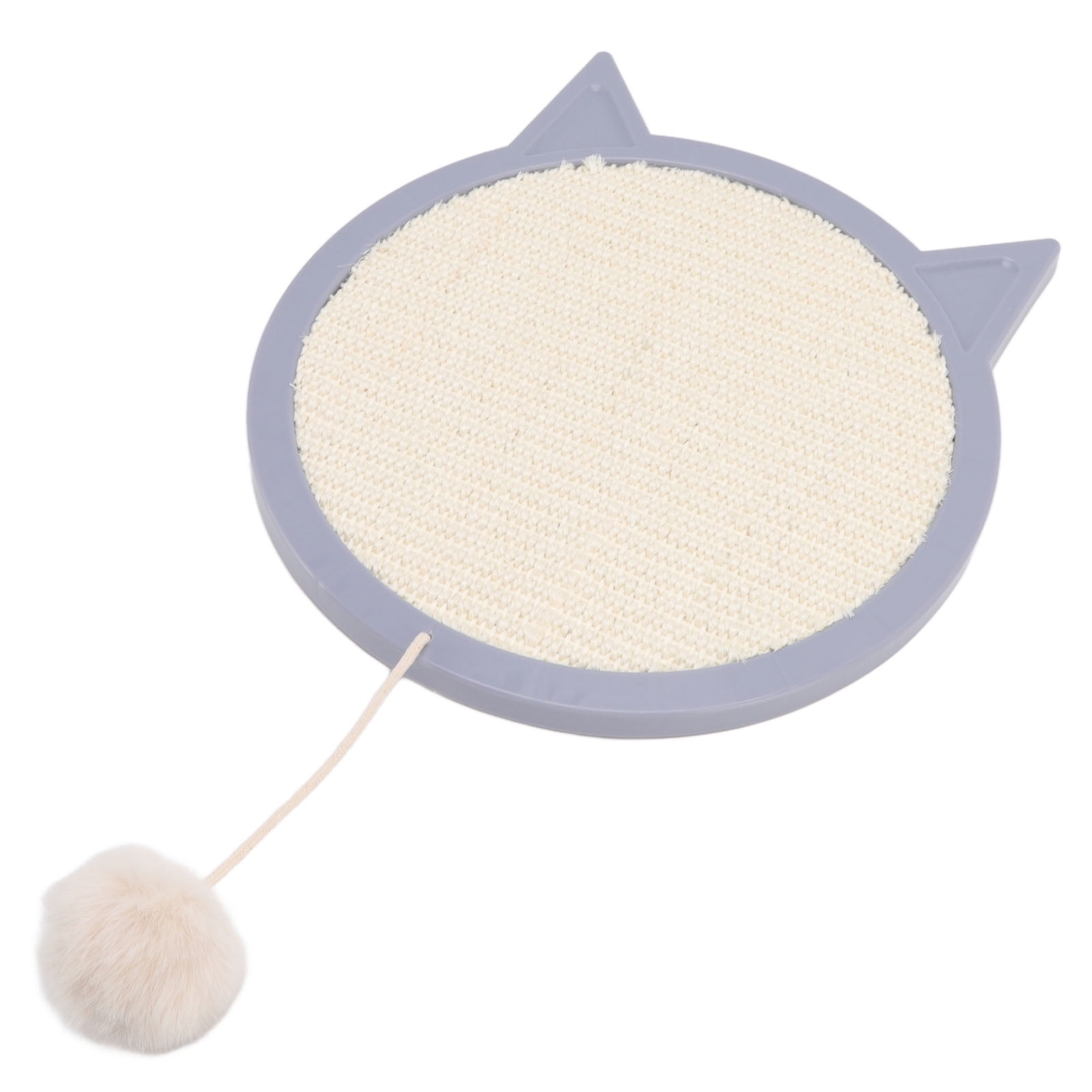 Cat Scratching Board, Cat Shaped Indoor Scratch Pad Wood And Sisal