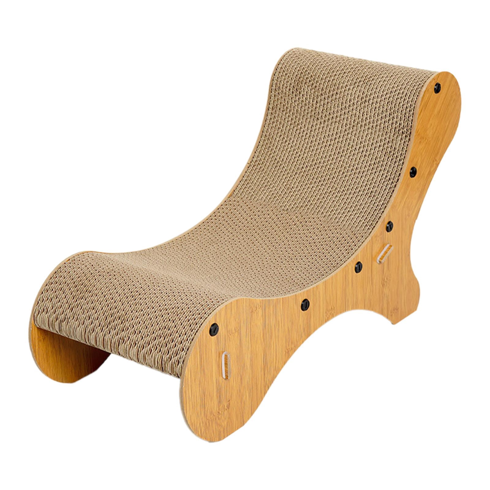 Cat Scratching Lounger Scratching Pad Couch Sleeping Sturdy Bed Nest Cat Scratcher Cardboard Sofa for Indoor Cats Gift Kitten Paws