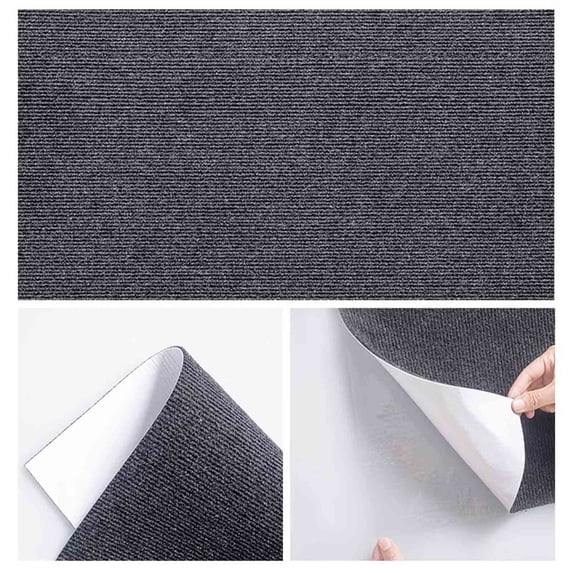 Cat Scratching Mat Self-Adhesive 40x100cm Nonwoven Polyester Cuttable Wall Furniture Protector Easy Install Durable Pet Rest Area