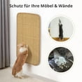 thumbnail image 1 of Cat Scratching Mat Sisal Carpet Wall Board for Furniture Durable -Scratch Stickers Sofa Guard Pet Training Tool, 1 of 8