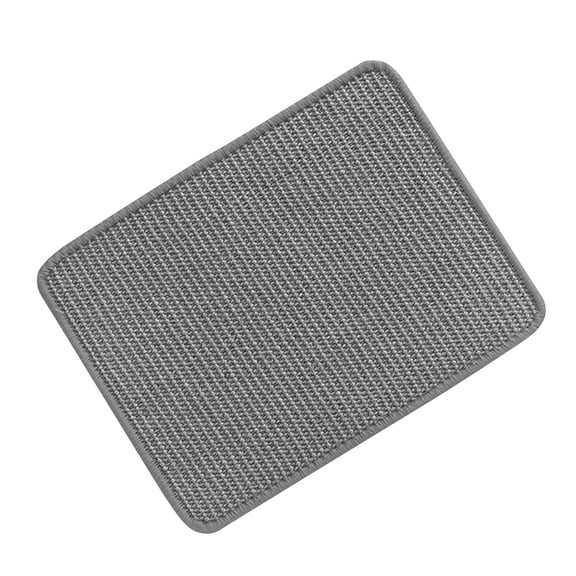 Cat Scratching Mat Sisal Cat Scratcher Mat Large Cat Scratch Pad Anti Cat Scratch Furniture Protector for Indoor Cats Grey Pet Furniture Protector Couch Scratch Protector 1 Pack