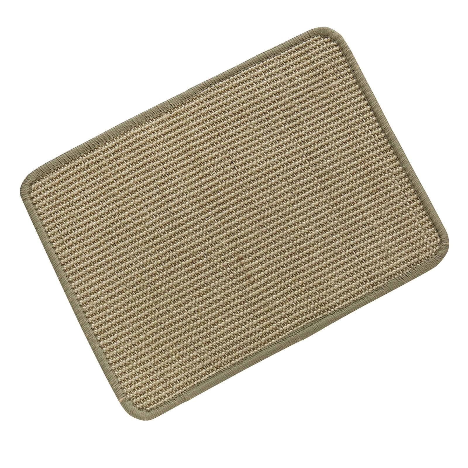 Cat Scratching Mat Sisal Cat Scratcher Mat Large Cat Scratch Pad Anti Cat Scratch Furniture Protector for Indoor Cats Khaki 20 by 32 Inches Single Pack