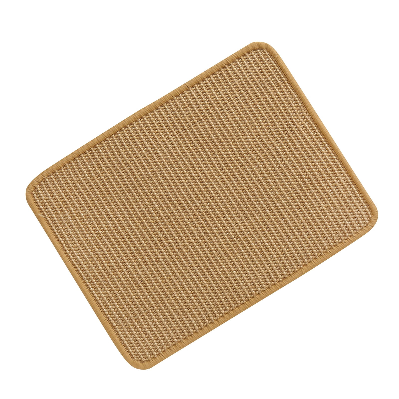 Cat Scratching Mat Sisal Cat Scratcher Mat Large Cat Scratch Pad Cat Scratch Furniture Protector Anti Scratch Furniture Protector for Indoor Cats Ginger 20 X 31 Inches Single Pack