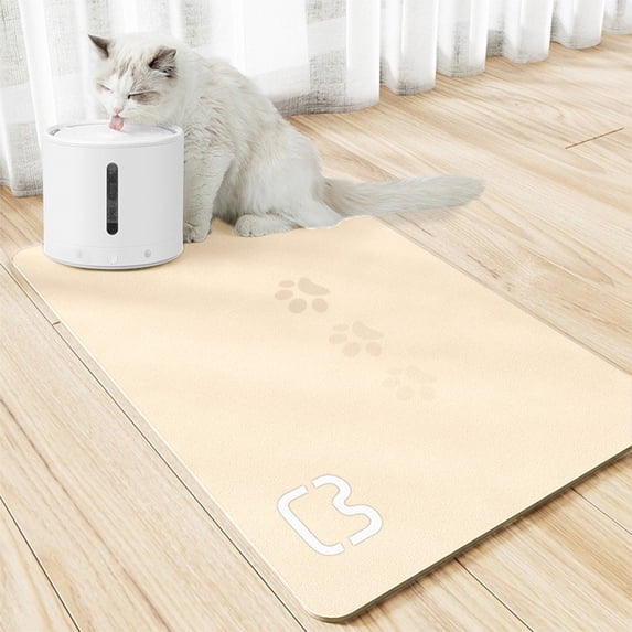 Cat Scratching Mat and Bed, Large Size Rattan Weave Sleeping Mat with Removable Cover for Scratch Proof, Durable Pet Furniture