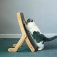 thumbnail image 1 of Cat Scratching Pad, Cat Scratcher Cardboard, Corrugated Scratch Pad, Long Scratching Lounge Bed for Cat Kitten Kitty, Protecting Furniture 43.5cmx25cm, 1 of 9