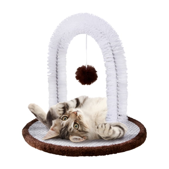 Cat Scratching Pads For Indoor Cats Anti Fall Down Iron Wire Brush Pet Supplies Arch Type Toys