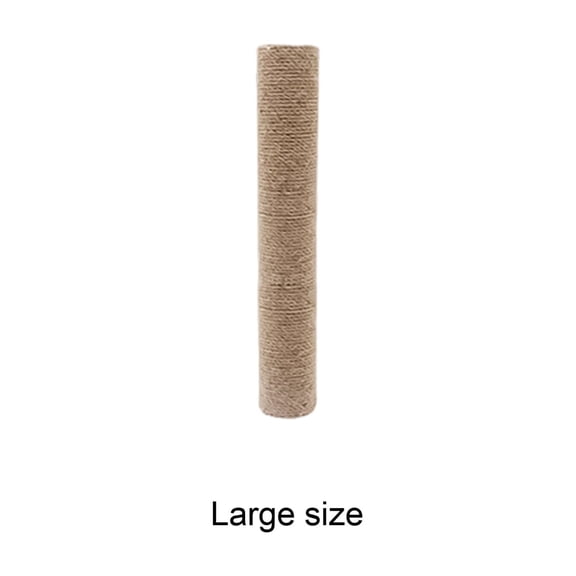 Cat Scratching Post 11.8" Tall, Natural Sisal Cat Scratch Post for Indoor Cats, Scratch-Resistant Durable and Protect Your Furniture