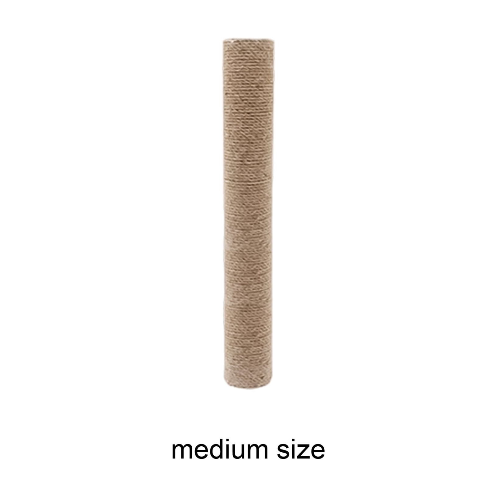 Cat Scratching Post for Cage, 1PC 15.7" L (40cm) x 8" D (7cm) Jute Scratching Pole, Cat Climbing Frame, Cat Toy for Scratching & Itching Relief, Cat Cage Accessories, Cat Scratching Board