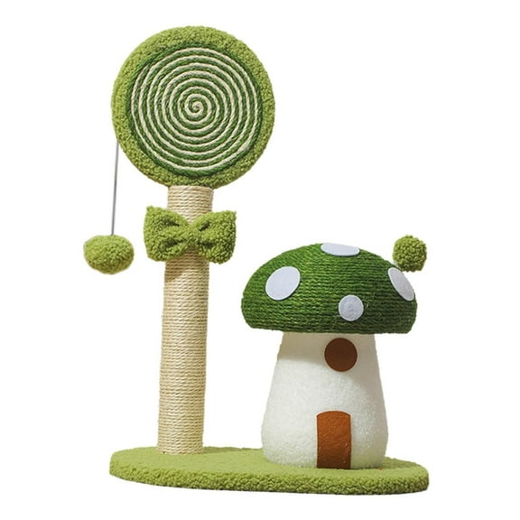 Cat Scratching Post Cats Climbing Tree Wear Resistant Claw Grinding Cat Grinding Paws Post Tree for Exercise