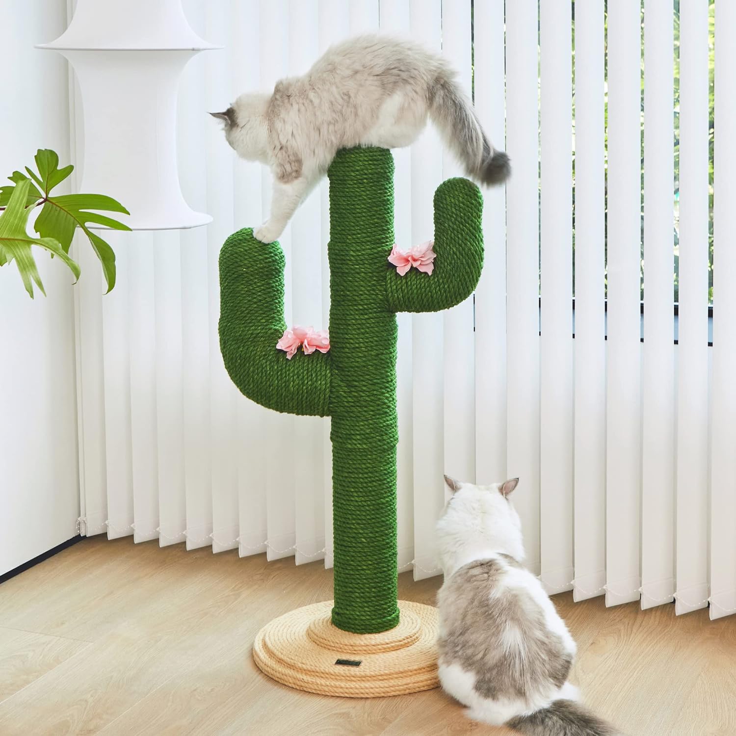 Cat Scratching Post For Indoor Cats 41.3 Inches Cactus Cat Scratch