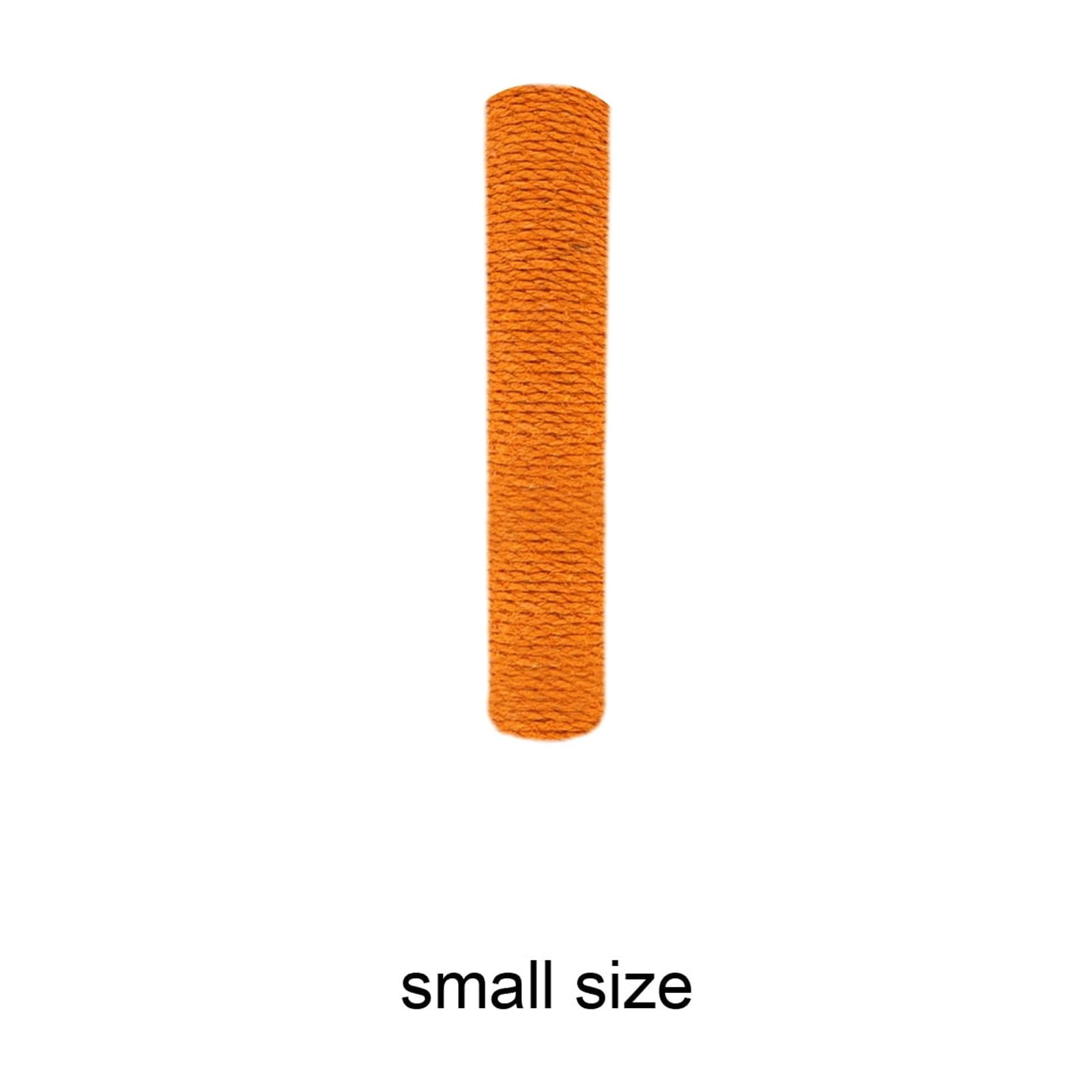 Cat Scratching Post Replacement, 20 Inch Long 6 Inch Thick Orange Color Hemp Rope Cat Climbing Frame Scratcher, Cat Cage & Cat Tree Use for Kitten & Adult Cats, Cat Toy for Scratching & Grooming