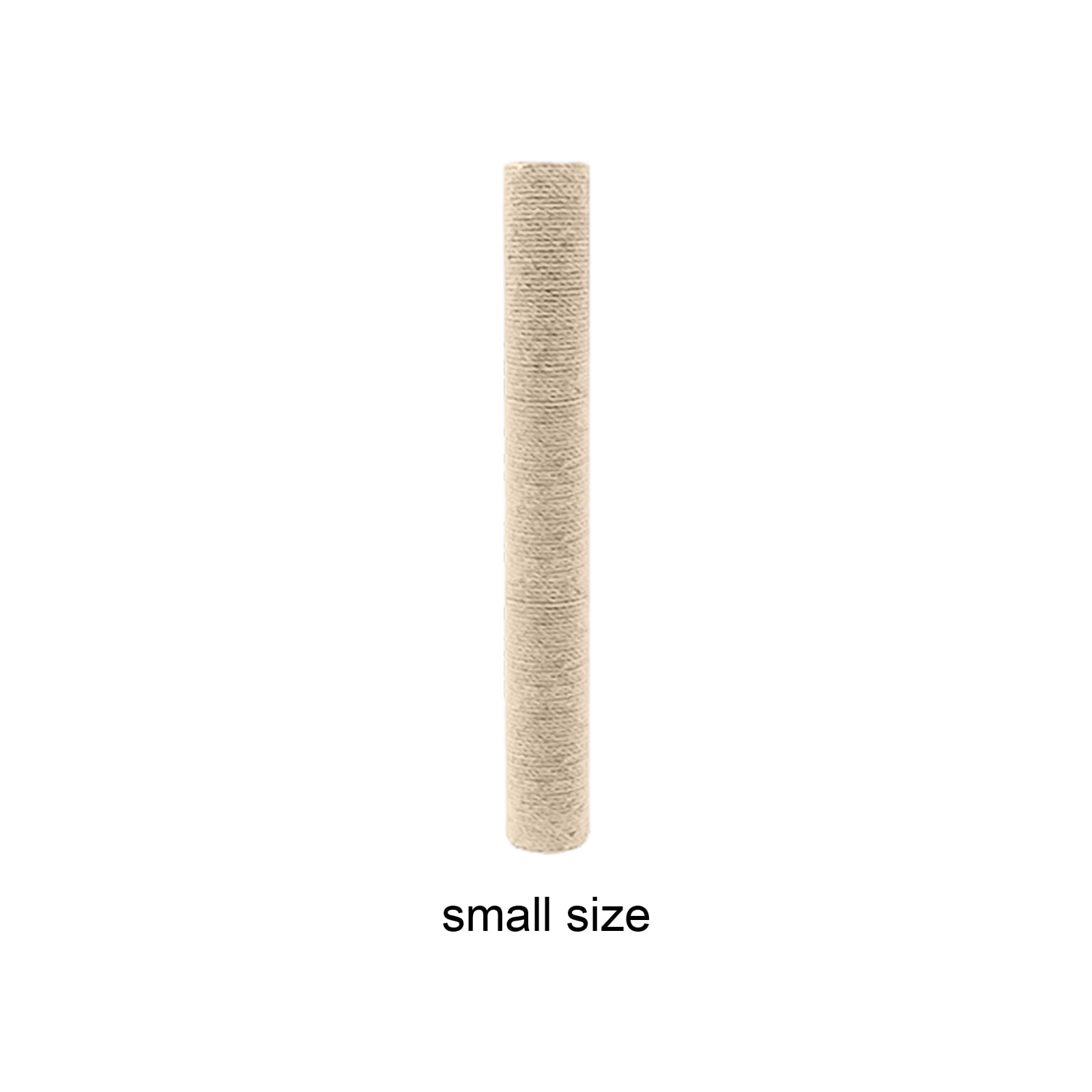 Cat Scratching Post Replacement - 20in Long 2.4in Diameter White Sisal Cat Scratcher for Cat Cages, Cat Tree, Grinding Claws, Grooming, Cat Toy, Cat Supplies