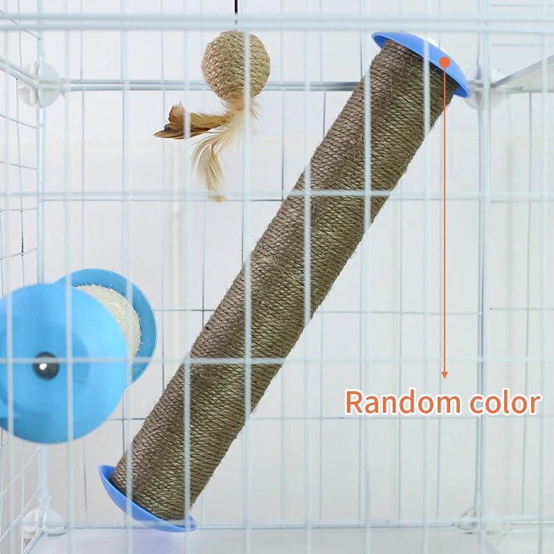 Cat Scratching Post Replacement Sisal Tree Refill Pole with M8 Screw