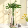 thumbnail image 1 of Cat Scratching Post for Indoor Cats Adult – 45 Inch Tall Cat Scratcher with Sisal Rope, Large Scratching Post with Hanging Ball for Medium Large Cats, 1 of 5
