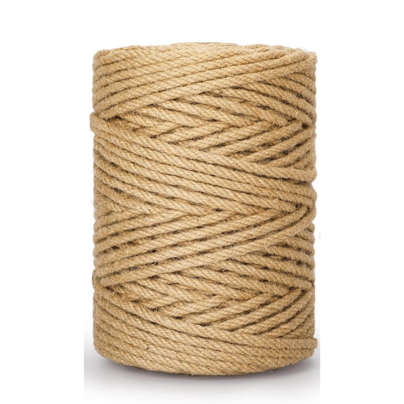 Cat Scratching Sisal Rope, Natural Jute Rope for Scratch Posts, Cat Trees, DIY Projects, Sisal Rope for Scratcher with Mouse Toys