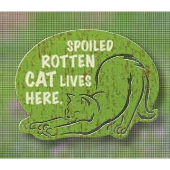 Cat Screen Saver - Spoiled Rotten Cat Lives Here.