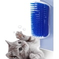 thumbnail image 1 of Cat Self Groomer, 2 Pack Cat Grooming Brush, Cat Face Scratcher, Wall Corner Groomers Soft Grooming Brush Cat Massage Combs for Short Long Fur Cats, Softer Massager Toy for Kitten Puppy, 1 of 9