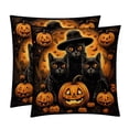 thumbnail image 1 of Cat Set - Decorative Pillows Covers, Velvet Throw Pillow Cases with Unique Patterns for Home Decor, 16x16, 18x18, 20x20 Inches, 2 Pack - Great for Various Occasions., 1 of 6