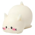 thumbnail image 1 of Cat Shape Squishy Fidget Toys for Adults Soft TPR Slow Rebound Tactile Gadget Minimal Desktop Indoor Accessory Orange White 1 Pack, 1 of 3