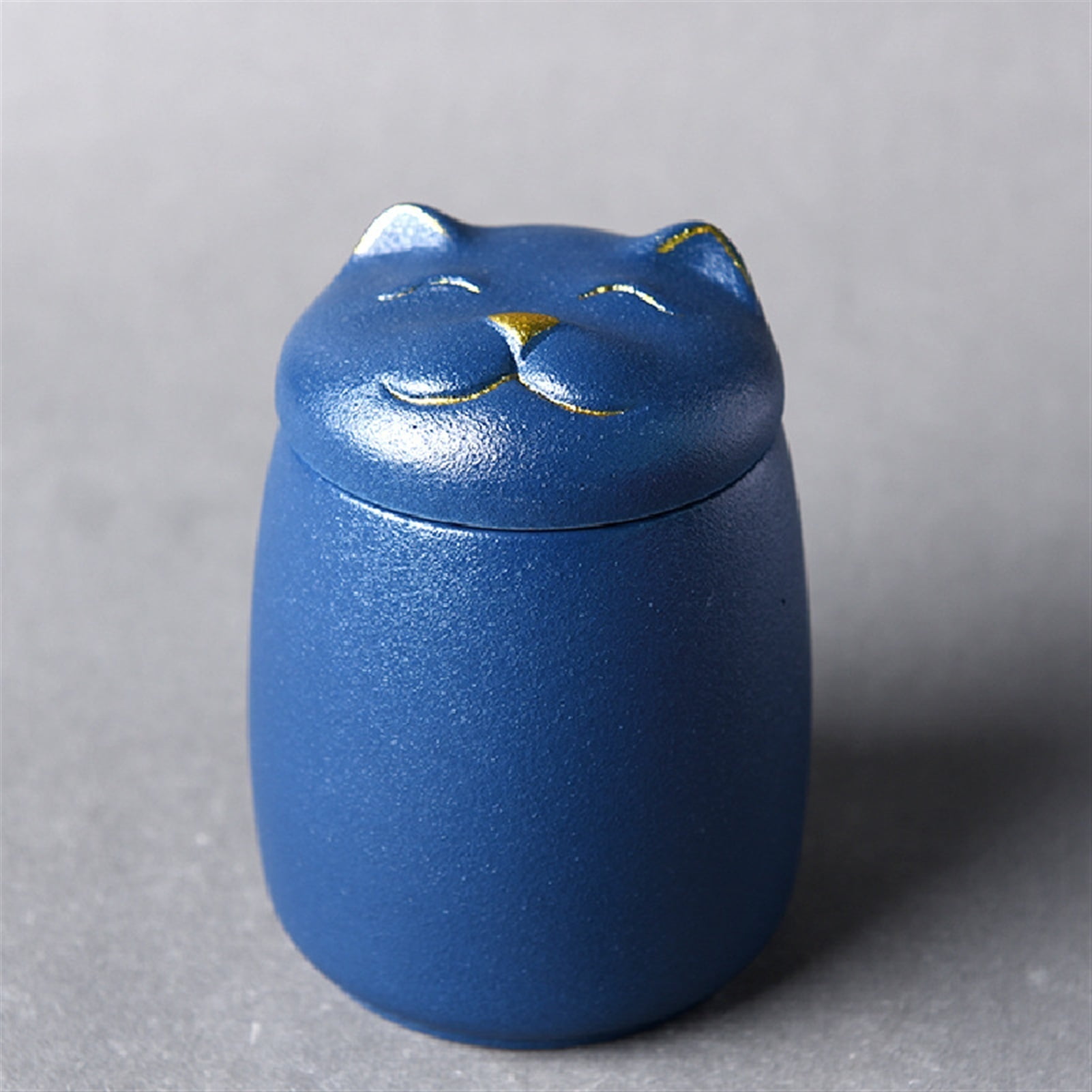 Cat Shape Urn For Pet Ashes Cat Shape Memorial Cremation Urns Handcrafted Black Decorative Urns Funeral Cat Urn Dog Urn