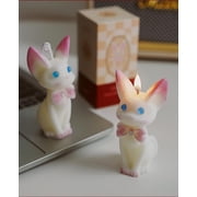 Cat Shaped Scented Candle,100G Cute Jiji Cat Animal Aroma Soy Wax Decorative Candle for Table Photo Prop Birthday Gift,Prefect for Meditation Stress Relief Mood Boosting