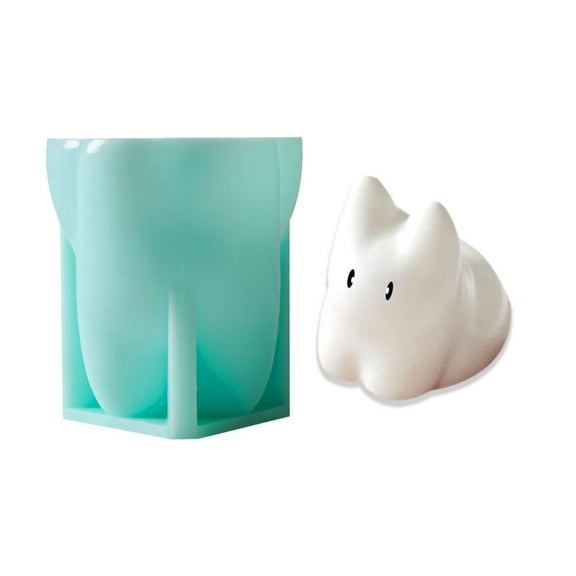 Cat-Shaped Silicone Mold, 3.5 Inch, Makes Jellies & Treats Easily, Perfect for Party Desserts and Family Snacks