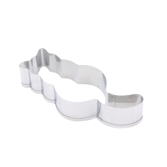 Cat-Shaped Stainless Steel Cookie & Cake Cutter, Sugarcraft Baking Mold for Creative Desserts (Silver, Stainless Steel, 1pc)