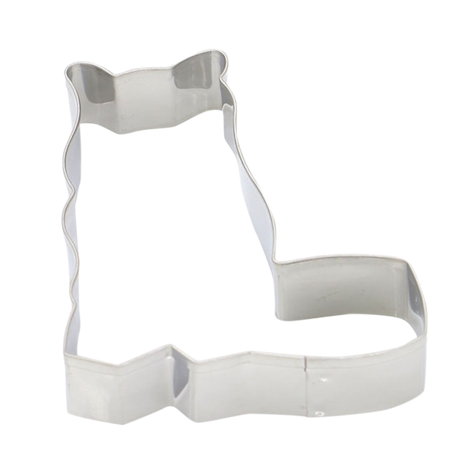 Cat Shaped Stainless Steel Sugarcraft Cake Cookies Baking Cutter Mould
