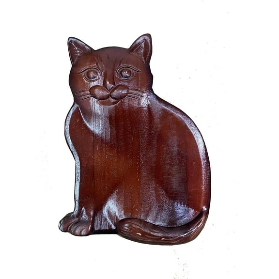 Cat Shaped Wooden Charcuterie Board for Cheese, Fruit & Meat – Unique Serving Platter for Parties, Kitchen Decor, Housewarming Gift, Durable and Easy to Clean