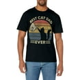 thumbnail image 1 of Cat-Shirt Best Cat Dad Ever Funny Mens T-Shirt, 1 of 4