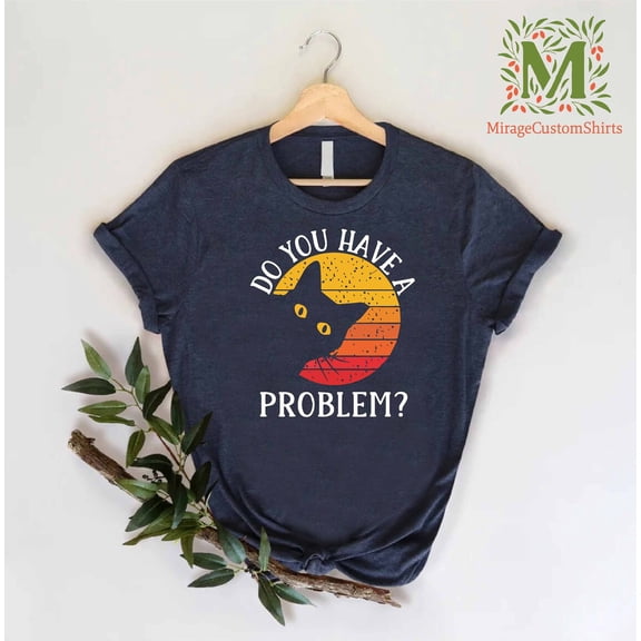 Cat Shirt,Cat Shirt,Vintage Cat T-Shirt,Cat Mom Shirt,Cat Tee For Men,Cat Lover Shirt,Animal Lover Shirt,Cat , Cat Looking, Full Size S-5XL