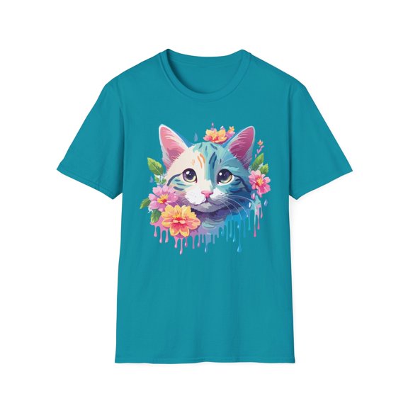 Cat Shirt, Shirt with Cat, Cats Tee, Kitten Tee