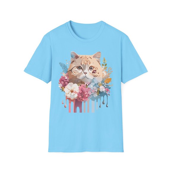 Cat Shirt, Shirt with Cat, Cats Tee, Kitten Tee