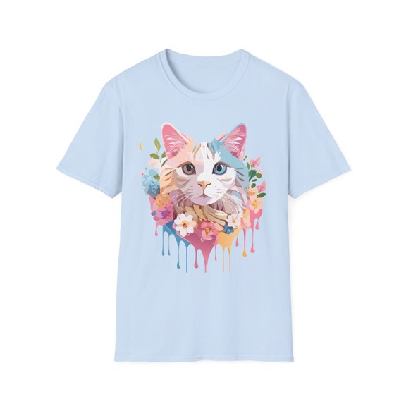 Cat Shirt, Shirt with Cat, Cats Tee, Kitten Tee