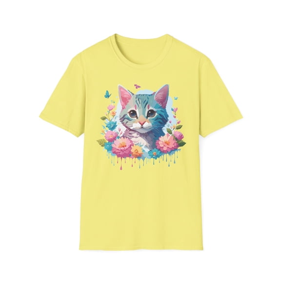 Cat Shirt, Shirt with Cat, Cats Tee, Kitten Tee