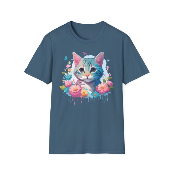 Cat Shirt, Shirt with Cat, Cats Tee, Kitten Tee