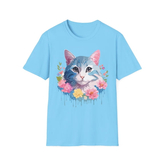 Cat Shirt, Shirt with Cat, Cats Tee, Kitten Tee