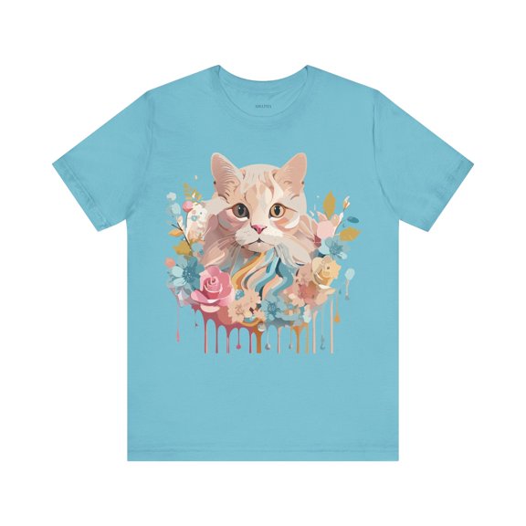 Cat Shirt, Shirt with Cat