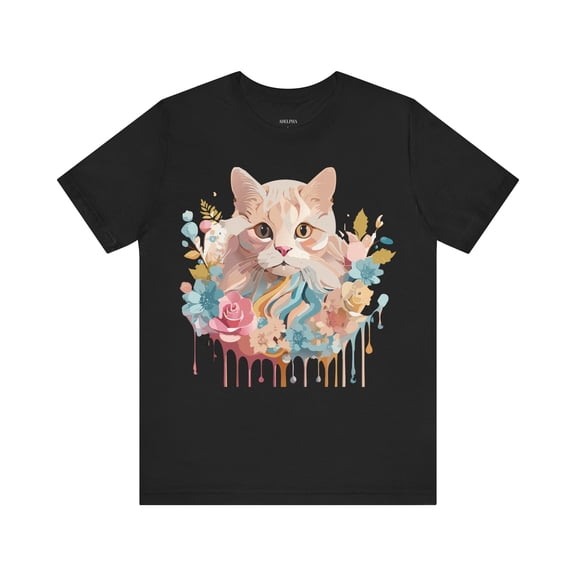 Cat Shirt, Shirt with Cat