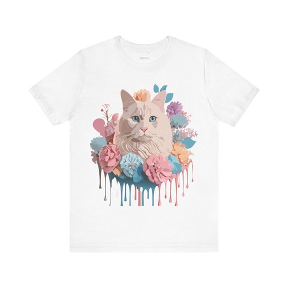 Cat Shirt, Shirt with Cat