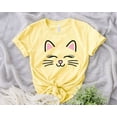 thumbnail image 1 of Cat Shirt, just a girl who loves cat, ranch life nature, Cat shirt, Cat silhouette print, Cat lover shirt, Gift for her, Cat lover shirt, 1 of 5