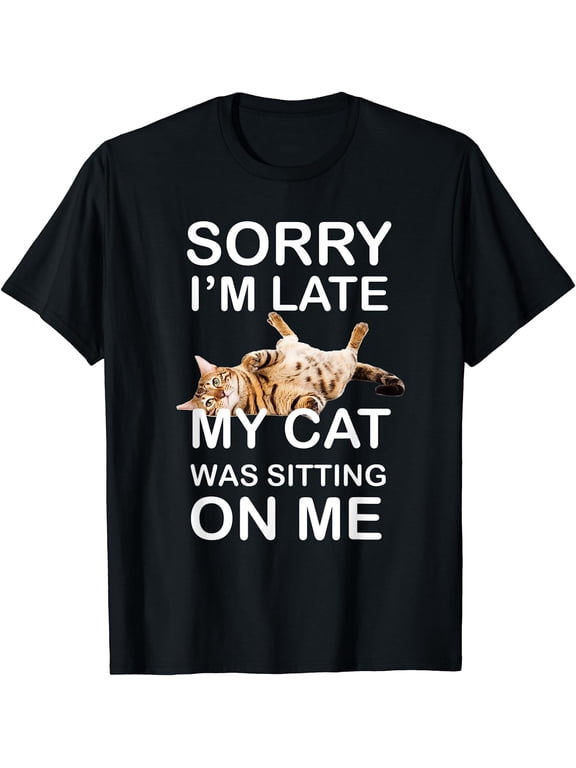 Cat Shirts for Men/Women - Funny Cat Shirts for Cat Dad/Mom T-Shirt