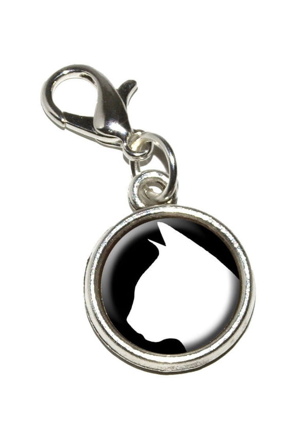 Cat Silhouette Bracelet Charm