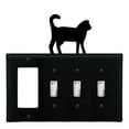 thumbnail image 1 of Cat Single GFI CUSTOM Product Triple Switch Cover Allow 4 to 6 Weeks, 1 of 2