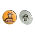 thumbnail image 1 of Cat Sitting in Box Metal 1.1" Tie Tack Hat Lapel Pin Pinback, 1 of 7