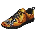 thumbnail image 1 of Cat Skeleton Skull Hallween Running Shoes Sneakers Mesh Black Size 9.5, 1 of 5
