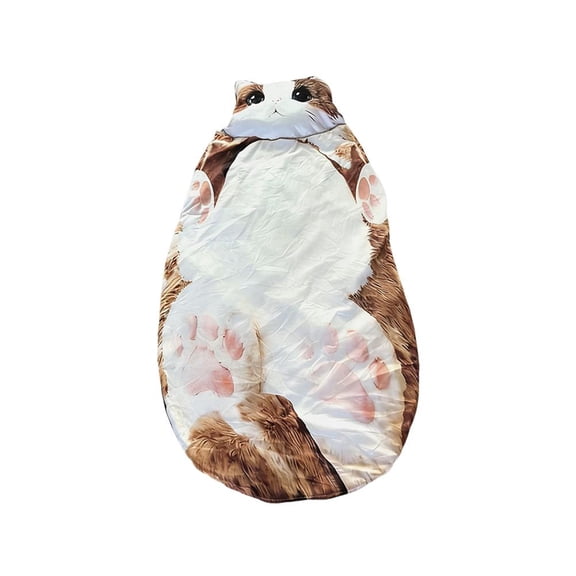 Cat Sleeping Bag for Adults - Cat Sleeping Bag, Giant Human-Sized Nest for Anxiety Relief and Deep Relaxation, Perfect for WFH Professionals Seeking a Cozy Break During Busy Days