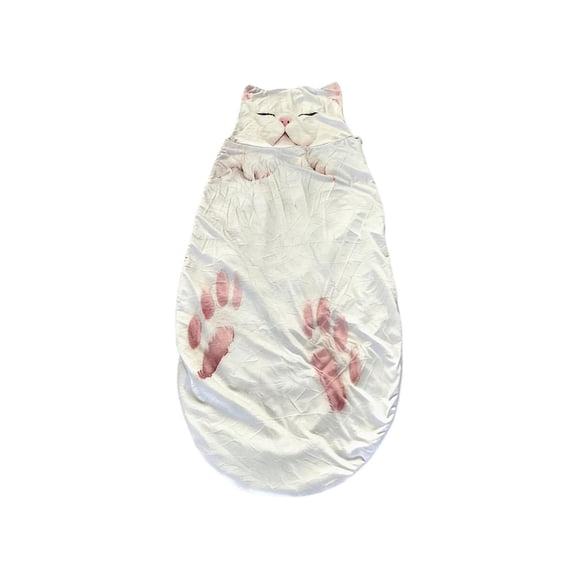 Cat Sleeping Bag for Adults - Cat Sleeping Bag, Giant Human-Sized Nest for Anxiety Relief and Deep Relaxation, Perfect for WFH Professionals Seeking a Cozy Break During Busy Days
