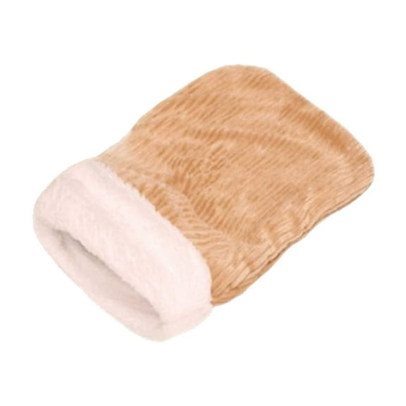 Cat Sleeping Bag Bed, Winter Soft Plush Sack Self Warming Cave Bed for Indoor Cats, Hideaways Pet Snuggle Sack for Kitten Puppy