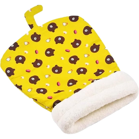 Cat Sleeping Bag, Cozy Nest Cave Bed for Cats and Dogs, Winte Warm Funny Tunnel Dog Nest Soft Plush Dogs Cave Bed Cat Sack for Cats Pet Supplies (Avocado(With ear), L-18×22 inches(45×55 cm))